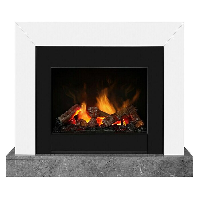 Dimplex Chimenea eléctrica Ravel (2.000 W, Negro, L x An x Al: 25,5 x 65 x 70 cm) | BAUHAUS