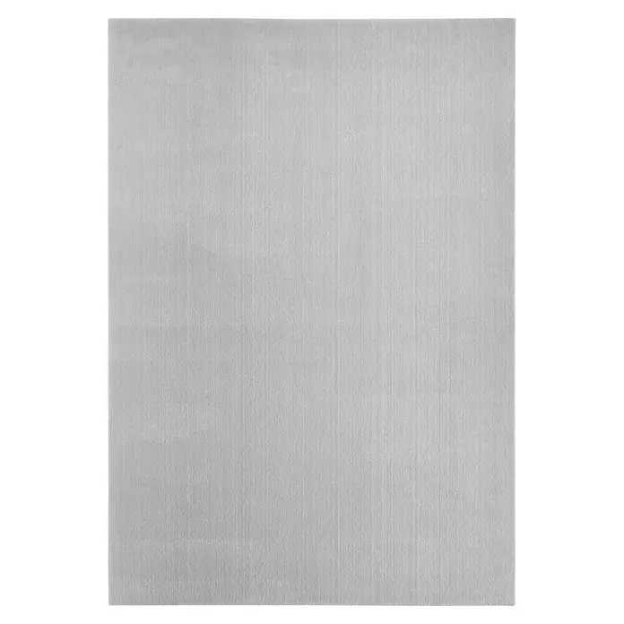 Fellteppich Arezzo - Grau, 170 x 120 cm, 100 % Polyester - Ein strukturiertes, rechteckiges Panel in einem sanften Grauton, ideal für moderne Inneneinrichtungen als Wandverkleidung oder Designelement.