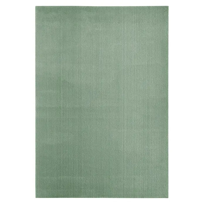 Fellteppich Arezzo - Salbeigrün, 230 x 160 cm, 100 % Polyester - Ein rechteckiger, einfarbiger Teppich in einem sanften Grün-Ton, der eine ruhige und entspannende Atmosphäre in jeden Raum bringt.