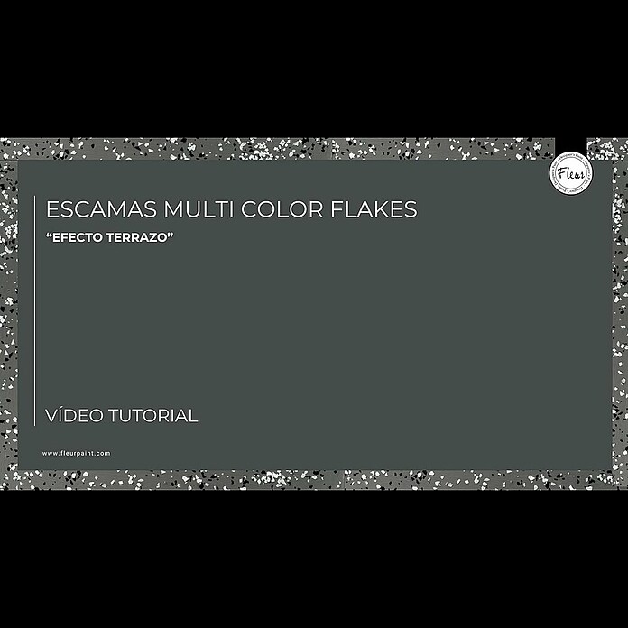 Fleur Elemento decorativo Flakes Terrazzo (Brazilian emerald, Otros) | BAUHAUS