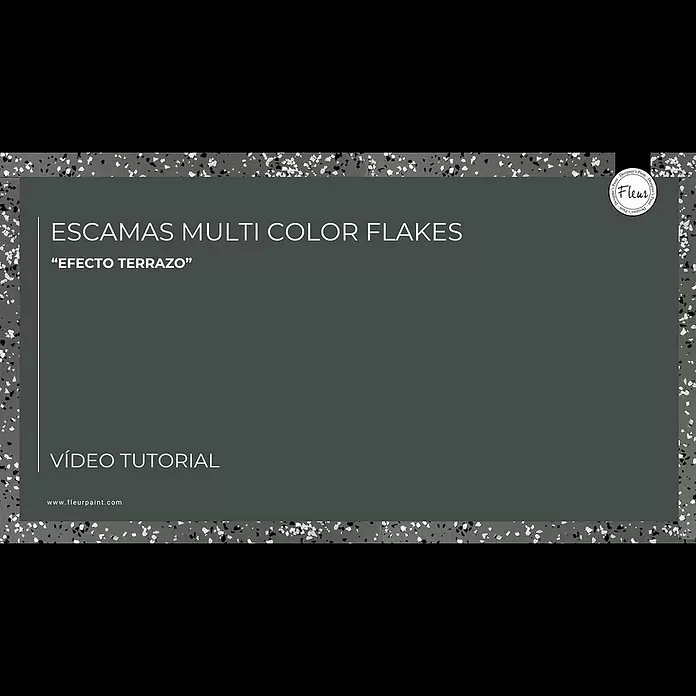 Fleur Elemento decorativo Flakes Terrazzo - Moonstone, Otros -  Fleur Flakes - Video Tutorial SUELOS