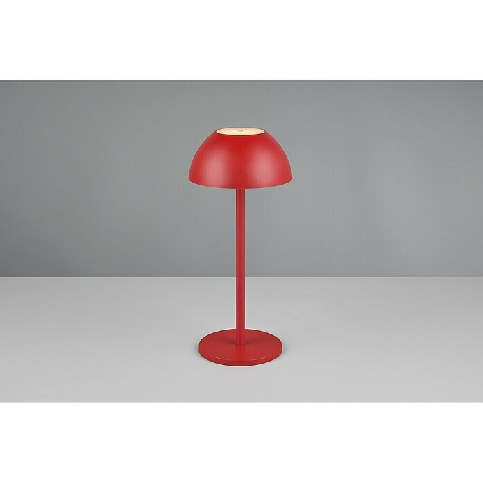 Trio Lighting Led-tafellamp Ricardo - oplaadbare lamp (1,7 W, Rood, Ø x h: 13 x 30 cm) | BAUHAUS