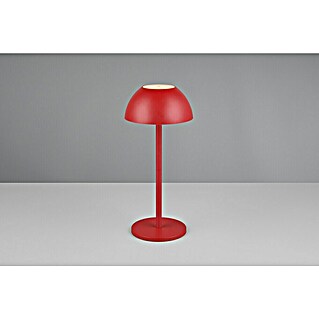 Trio Lighting Led-tafellamp Ricardo - oplaadbare lamp (1,7 W, Rood, Ø x h: 13 x 30 cm)