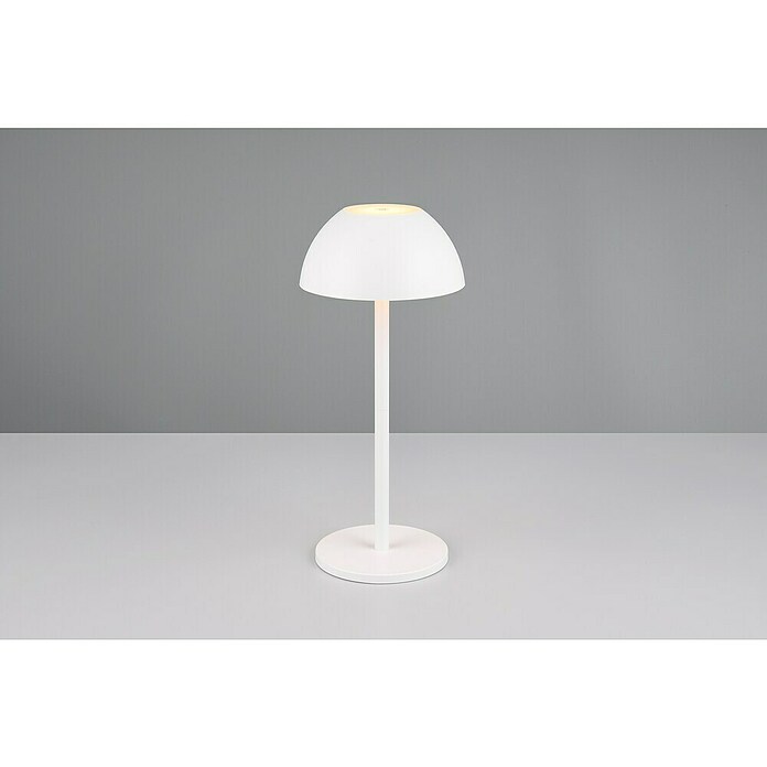 Trio Lighting Led-tafellamp Ricardo - oplaadbare lamp (1,7 W, Wit, Ø x h: 13 x 30 cm) | BAUHAUS
