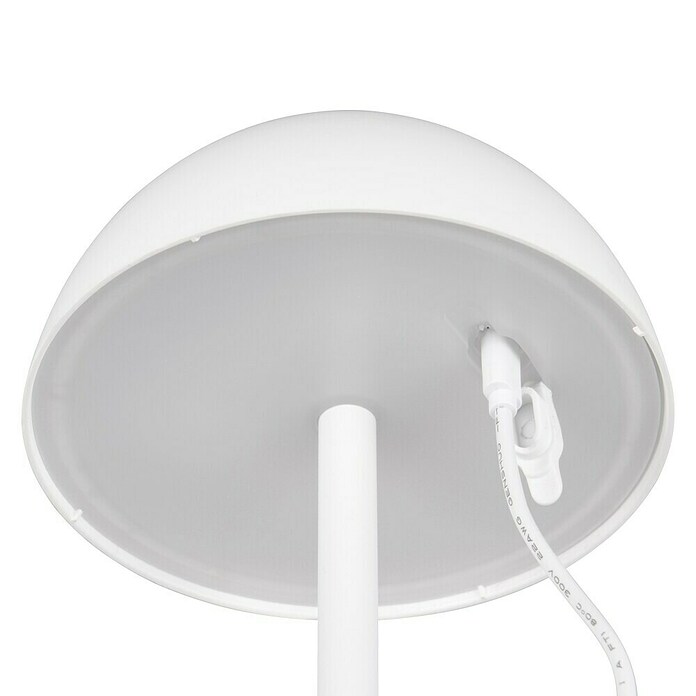 Trio Lighting Led-tafellamp Ricardo - oplaadbare lamp (1,7 W, Wit, Ø x h: 13 x 30 cm) | BAUHAUS