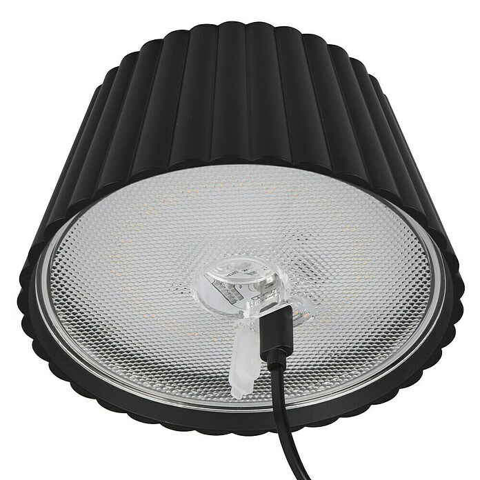 Trio Lighting Staande ledlamp Suarez 123 cm - oplaadbare lamp (1,5 W, Zwart, Hoogte: 123 cm) | BAUHAUS