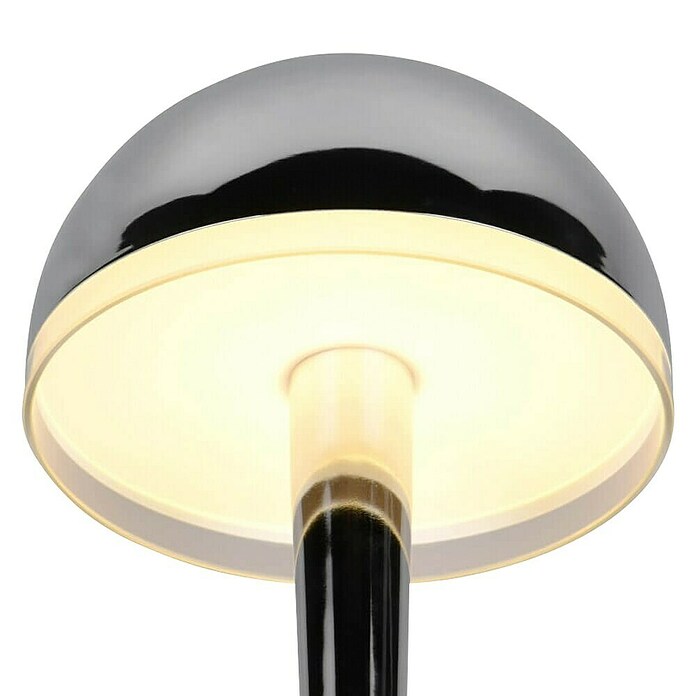 LED hanglamp Thea, crème/matzwart, linnen, 35 cm