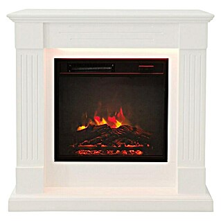 Voltomat HEATING Chimenea eléctrica Suite (1.500 W, Blanco, 26 x 79 x 80,1 cm)