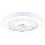 Paulmann LED-Wand- & Deckenleuchte Volea (Ø x H: 40 x 6,4 cm, Weiß/Silber, 25 W, Warmweiß) | BAUHAUS