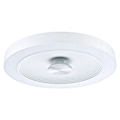 Paulmann LED-Wand- & Deckenleuchte Volea (Ø x H: 40 x 6,4 cm, Weiß/Silber, 25 W, Warmweiß) | BAUHAUS