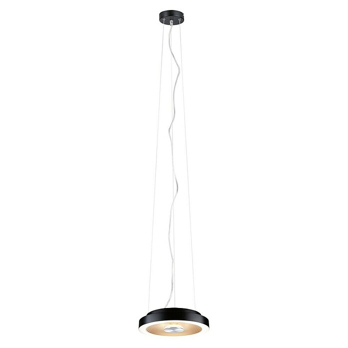 Paulmann Schnurpendel für Deckenleuchte Volea (Länge: 150 cm, Schwarz/Silber) | BAUHAUS