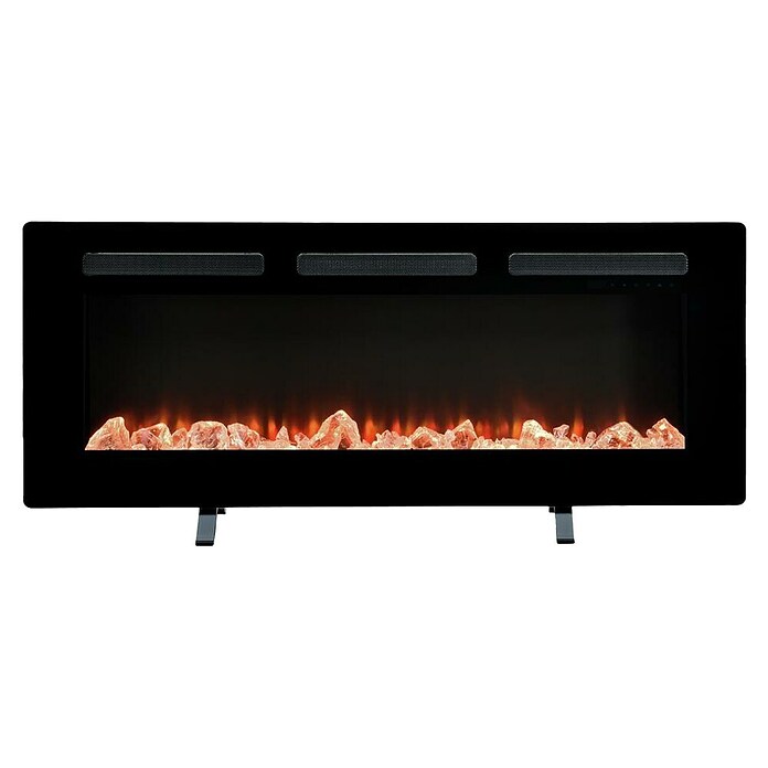 Dimplex Chimenea eléctrica Sierra 48 (1.600 W, Negro, 13,2 x 121,9 x 49,5 cm) | BAUHAUS