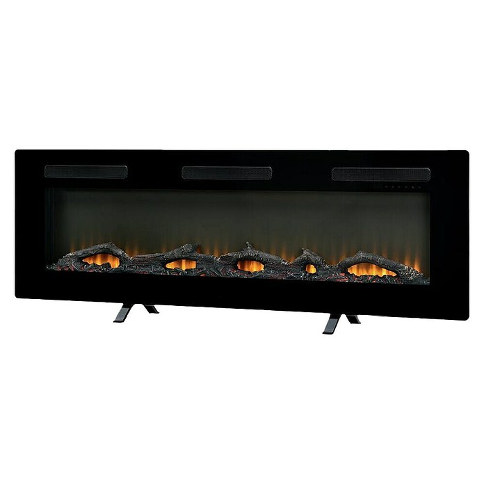 Dimplex Chimenea eléctrica Sierra 60 (1.600 W, Negro, 13,2 x 152,4 x 49,5 cm) | BAUHAUS