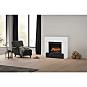Dimplex Chimenea eléctrica Vigor (1.400 W, Blanco y negro, L x An x Al: 29 x 102 x 88,1 cm) | BAUHAUS