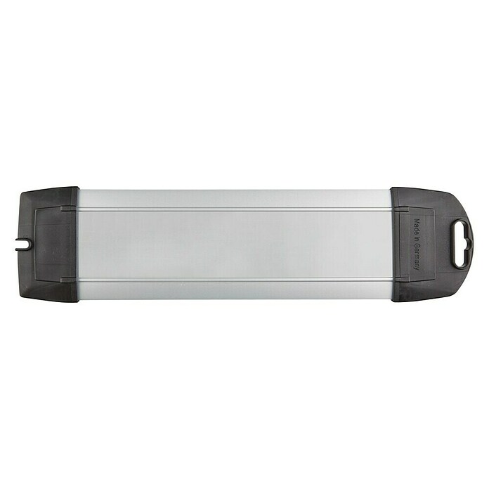 Brennenstuhl Premium-Alu-Line Steckdosenleiste Premium-Alu-Line (4-fach, Schwarz/Silber, 1,8 m, Sicherheitsschalter beleuchtet)