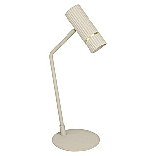 Eglo Caminia Lámpara de sobremesa LED (5 W, L x An x Al: 21 x 17 x 48,5 cm, Arena/Oro, G10q)