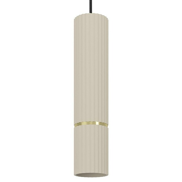 Eglo Caminia Lámpara colgante LED (4,7 W, Ø x Al: 6 x 110 cm, Arena/Dorado, Blanco cálido, Número de bombillas: 1 ud.) | BAUHAUS
