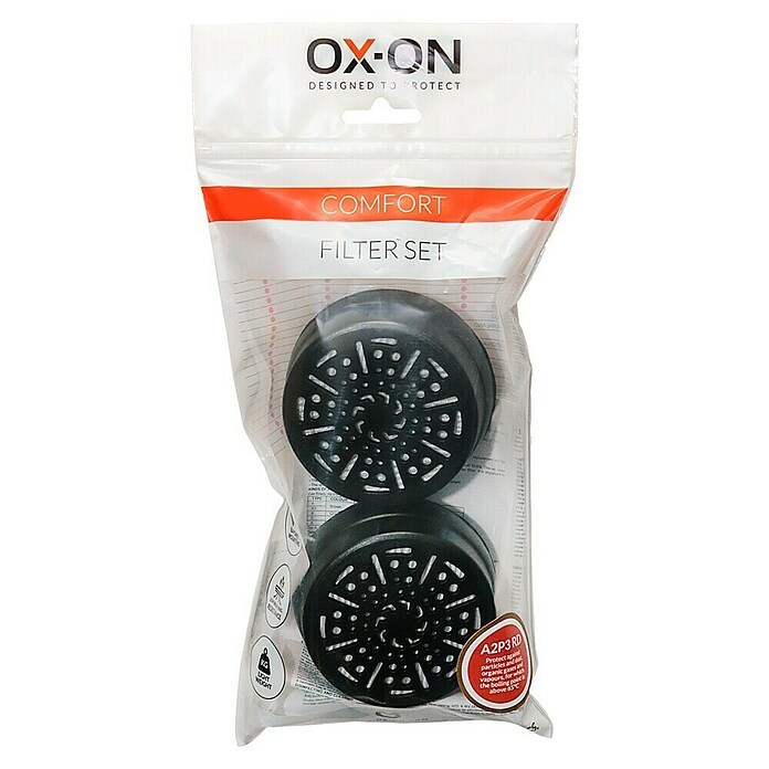 OX-ON Filter-Set Comfort A2/P3 1 (Passend für: Ox-On Halbmaske mit Gewindeanschluss) | BAUHAUS