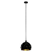 Eglo Roccaforte Lámpara colgante redonda (60 W, Ø x Al: 30 x 110 cm, Negro, E27) | BAUHAUS