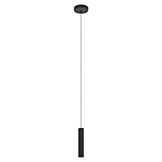 Eglo Lámpara colgante LED Almudaina (5 W, Ø x Al: 4 x 110 cm, Negro, Blanco cálido, IP20)