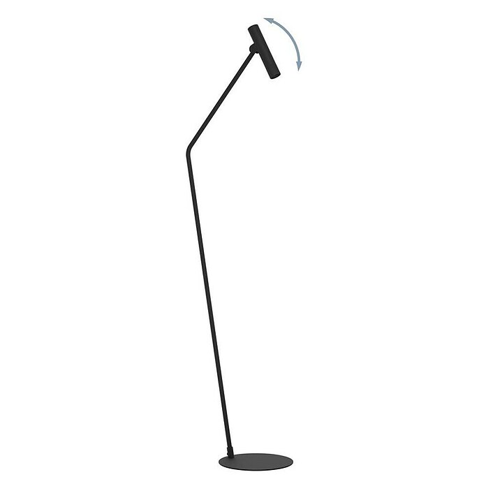 Lámpara de pie LED Almudaina (5 W, Altura: 16,7 cm, Negro, Blanco cálido) | BAUHAUS