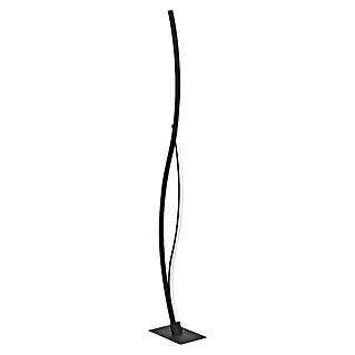 Eglo Grisolia Lámpara de pie LED (20 W, Altura: 129 cm, Negro/Blanco, Blanco neutro)