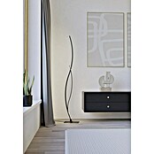 Eglo Grisolia Lámpara de pie LED (20 W, Altura: 129 cm, Negro/Blanco, Blanco neutro) | BAUHAUS