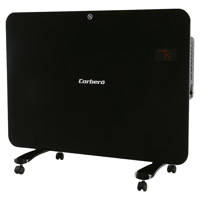 Corberó Convector Turbo (1.500 W, 27,2 x 66,6 x 53,5 cm, Negro) | BAUHAUS