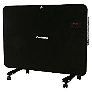 Corberó Convector Turbo (1.500 W, 27,2 x 66,6 x 53,5 cm, Negro)