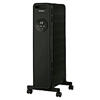 Corberó Radiador de aceite (2.200 W, Negro, L x An x Al: 24 x 33 x 64 cm)