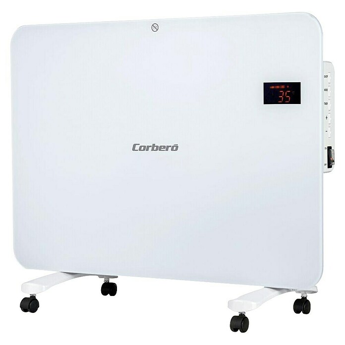 Corberó Convector Turbo (1.500 W, 27,2 x 66,6 x 53,3 cm, Blanco) | BAUHAUS