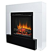 Dimplex Chimenea eléctrica Lucid (1.400 W, Blanco y negro, L x An x Al: 29 x 94,5 x 90,1 cm) | BAUHAUS