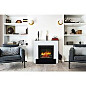 Dimplex Chimenea eléctrica Lucid (1.400 W, Blanco y negro, L x An x Al: 29 x 94,5 x 90,1 cm) | BAUHAUS