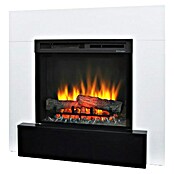 Dimplex Chimenea eléctrica Lucid (1.400 W, Blanco y negro, L x An x Al: 29 x 94,5 x 90,1 cm) | BAUHAUS