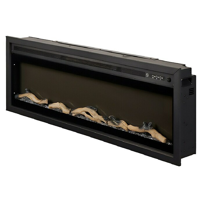 Focalpoint Chimenea eléctrica Sasanoa 50 (1.500 W, Negro, L x An x Al: 16,1 x 126,2 x 41,9 cm) | BAUHAUS