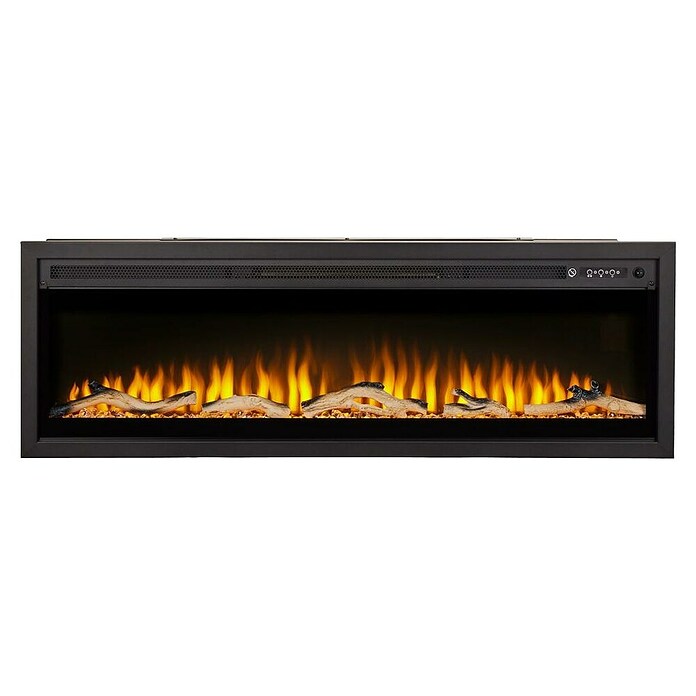 Focalpoint Chimenea eléctrica Sasanoa 50 (1.500 W, Negro, L x An x Al: 16,1 x 126,2 x 41,9 cm) | BAUHAUS