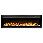 Focalpoint Chimenea eléctrica Sasanoa 50 (1.500 W, Negro, L x An x Al: 16,1 x 126,2 x 41,9 cm) | BAUHAUS