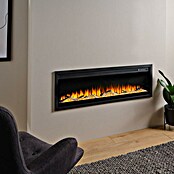 Focalpoint Chimenea eléctrica Sasanoa 50 (1.500 W, Negro, L x An x Al: 16,1 x 126,2 x 41,9 cm) | BAUHAUS