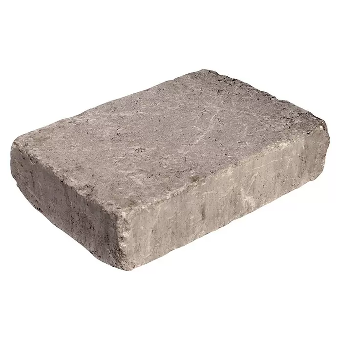 EHL Mauerstein Times Antik M - 30 x 20 x 7 cm, Grau/Anthrazit, Beton - Rechteckiger grauer Betonpflasterstein mit texturierter Oberfläche.