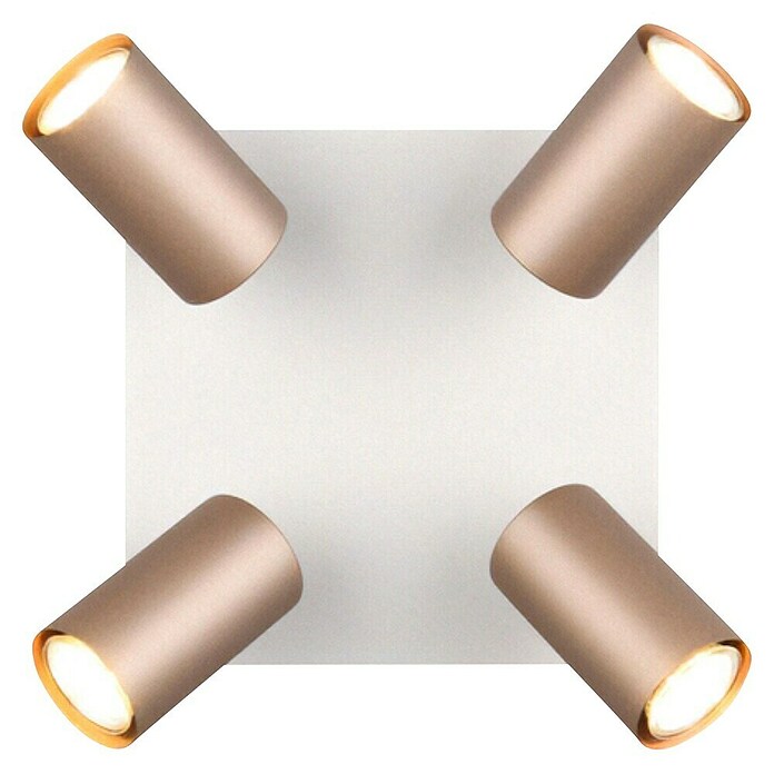 Trio Lighting Marley Regleta 4 luces (35 W, Gris, GU10) | BAUHAUS