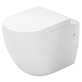 Lafiness Hangend toiletset Rim-Belly (Wit, Zonder spoelrand)