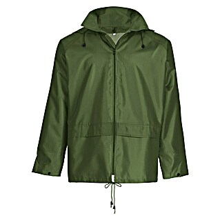 Regenjacke Profi (Größe: L, Oliv, 100% Polyester)