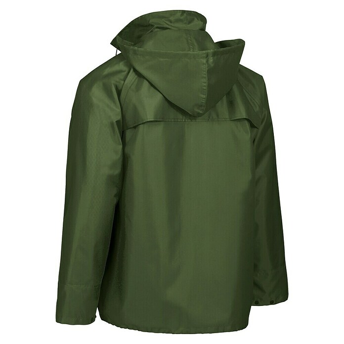 Regenjacke Profi (Internationale Größe: L, Oliv, 100% Polyester) | BAUHAUS