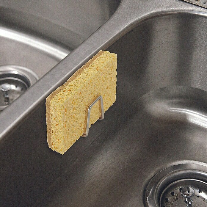Soporte de esponja (Acero inoxidable, 1 ud.) | BAUHAUS