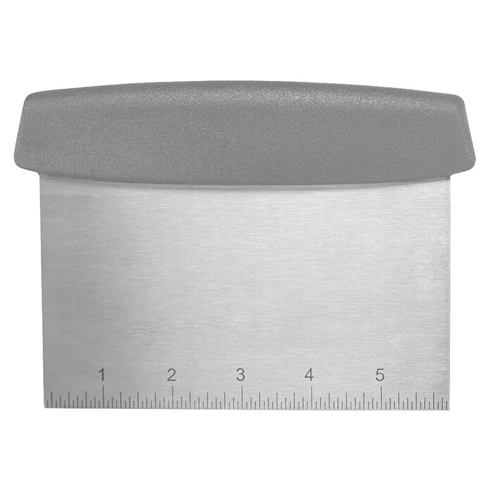Rasqueta afilada cortadora de masa (L x An x Al: 1,8 x 16,9 x 12 cm, Acero inoxidable) | BAUHAUS