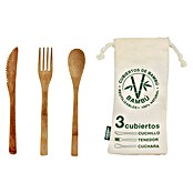 Juego de cubiertos de bambú (Bambú, 3 pzs.) | BAUHAUS