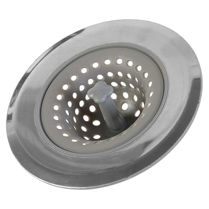 Cestilla para válvula de fregadero (Diámetro: 6 cm, Silicona) | BAUHAUS
