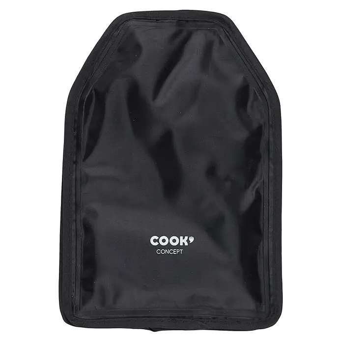 Funda de botella - Negro, 15,5 x 2 cm, Específico para: Mantener frías las botellas - Bolsa nevera negra Cook Concept, ideal para transportar alimentos. Su diseño robusto mantiene tus alimentos fríos y frescos en tus viajes.