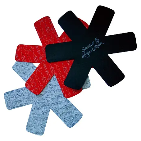 Protector de fieltro para sartenes