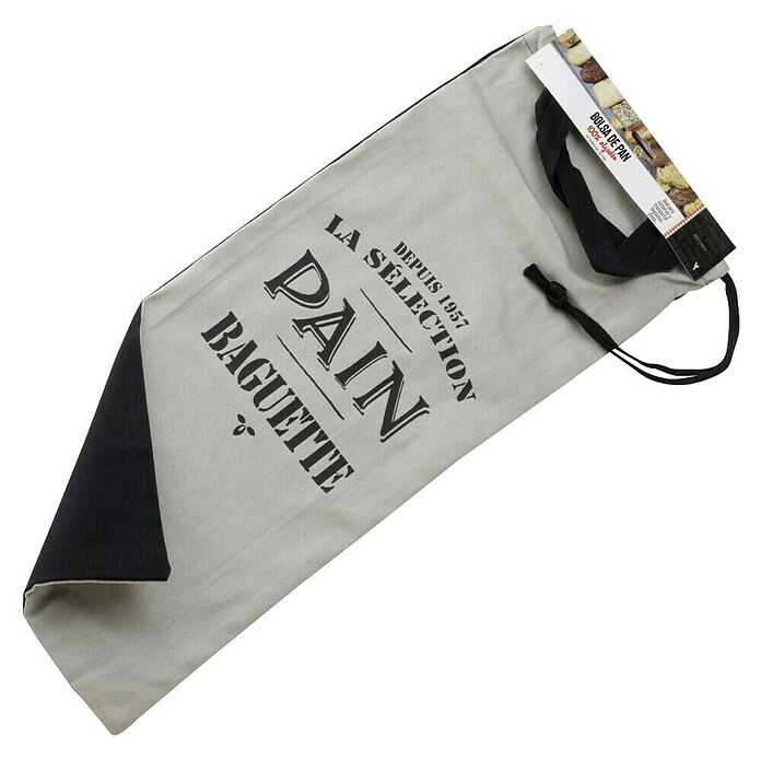 Bolsa para pan Bistrot (Tela, Negro/Rojo, Gris/Negro) | BAUHAUS